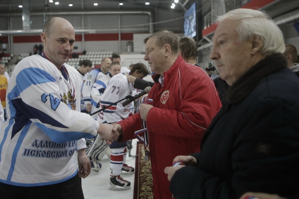 Олимпийские чемпионы дали жару в Пскове Олимпийские чемпионы дали жару в Пскове