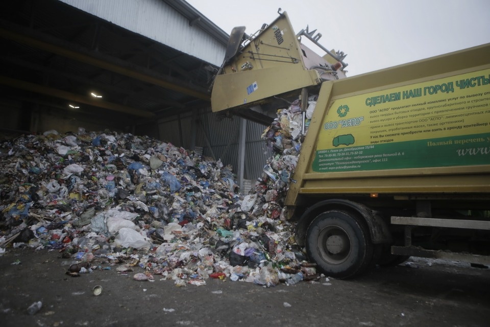 Как в Пскове сортируют мусор