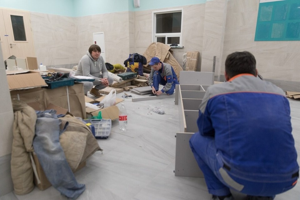 Близится финиш строительства псковского Перинатального центра Близится финиш строительства псковского Перинатального центра