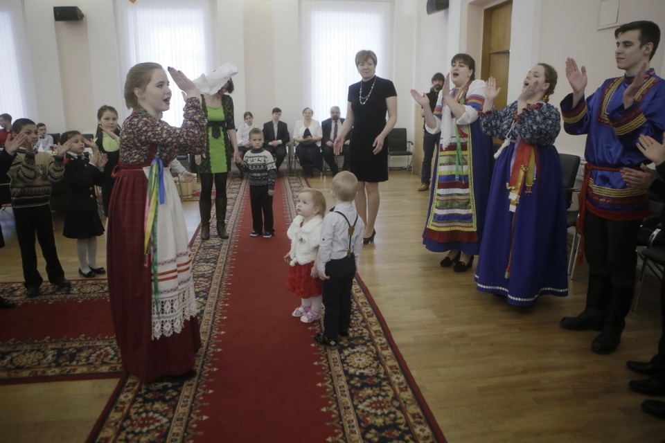 Губернаторский приём семей, принявших на воспитание детей Губернаторский приём семей, принявших на воспитание детей