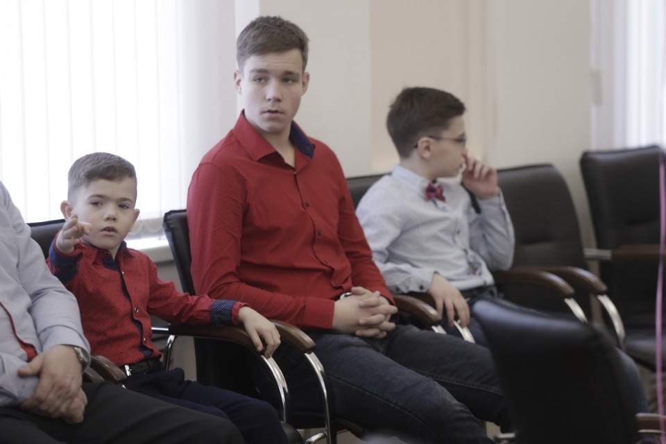 Губернаторский приём семей, принявших на воспитание детей Губернаторский приём семей, принявших на воспитание детей