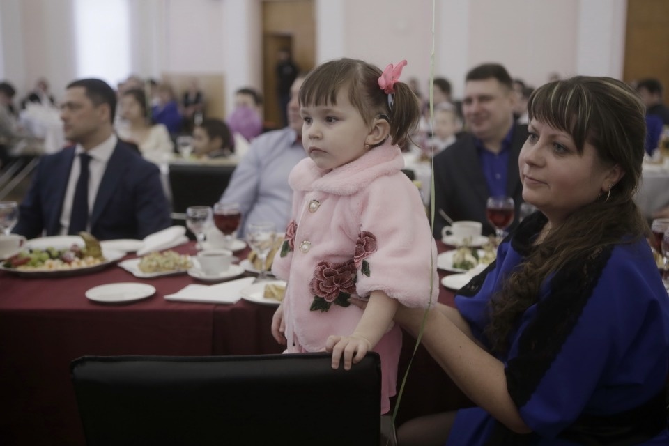 Губернаторский приём семей, принявших на воспитание детей Губернаторский приём семей, принявших на воспитание детей