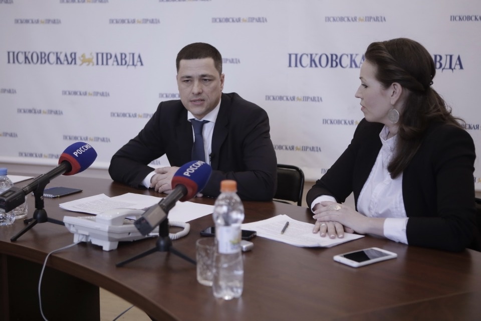 Михаил Ведерников в «Псковской правде» Михаил Ведерников в «Псковской правде»