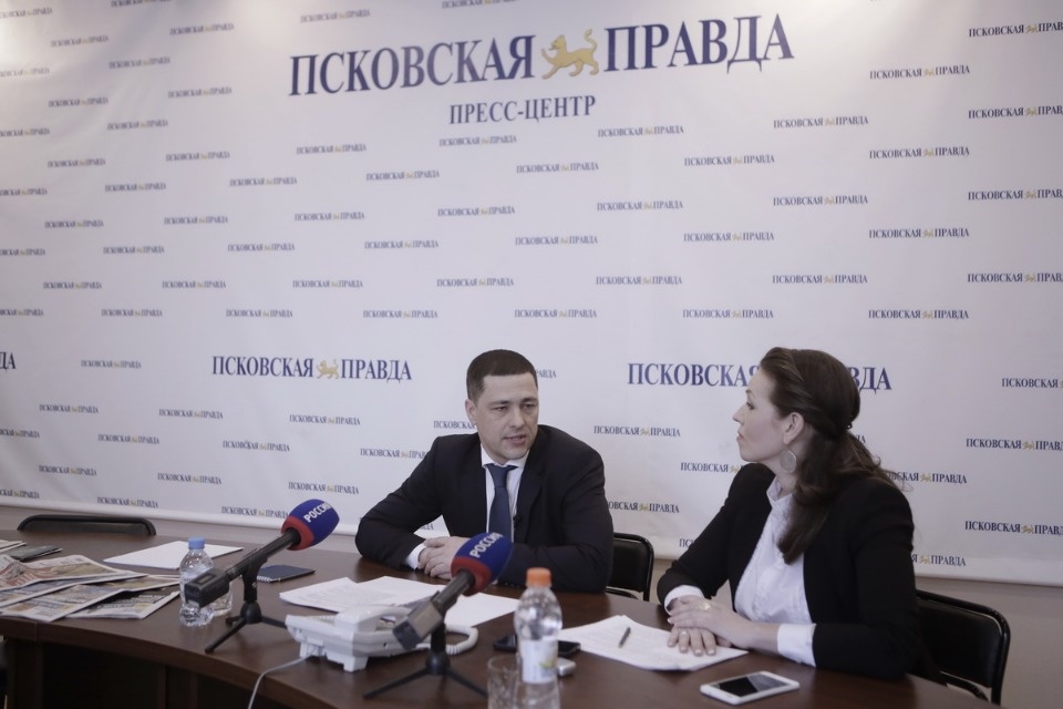 Михаил Ведерников в «Псковской правде» Михаил Ведерников в «Псковской правде»