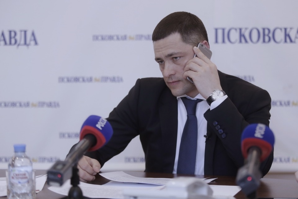 Михаил Ведерников в «Псковской правде» Михаил Ведерников в «Псковской правде»