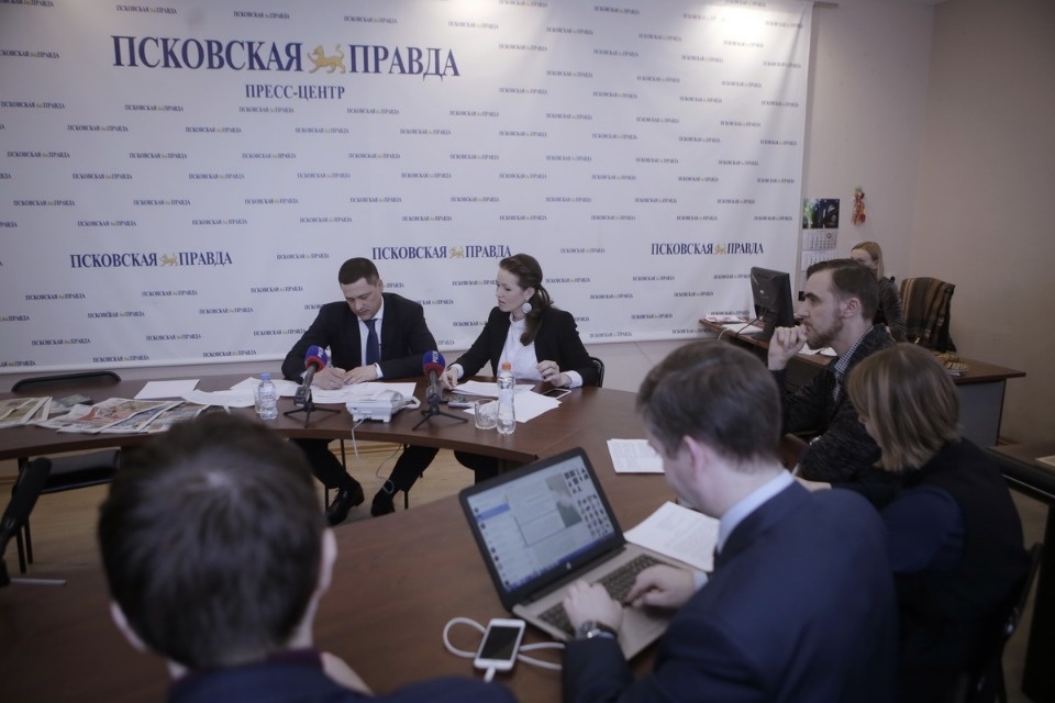 Михаил Ведерников в «Псковской правде» Михаил Ведерников в «Псковской правде»