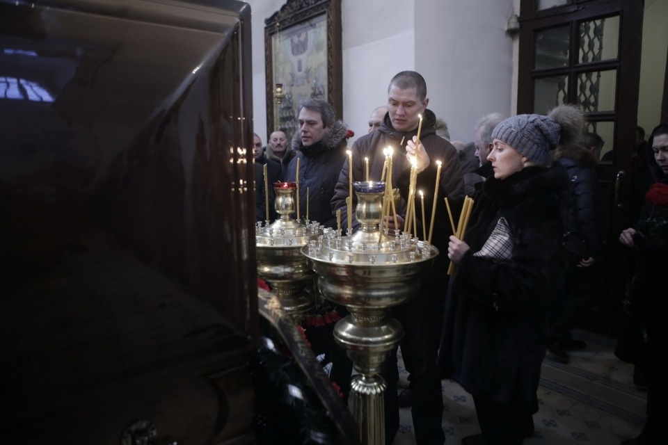 Прощание с Игорем Калашниковым