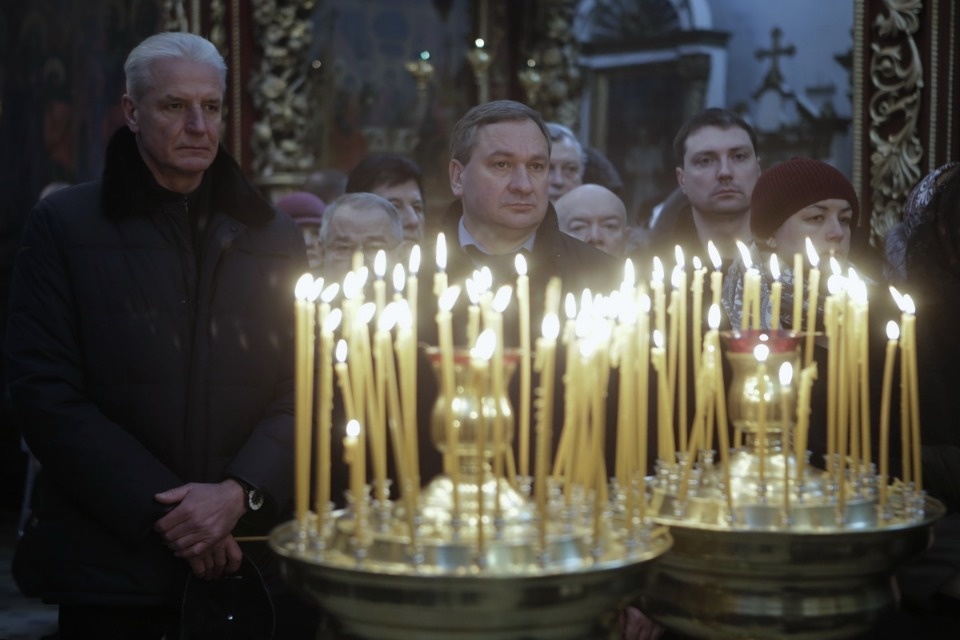 Прощание с Игорем Калашниковым