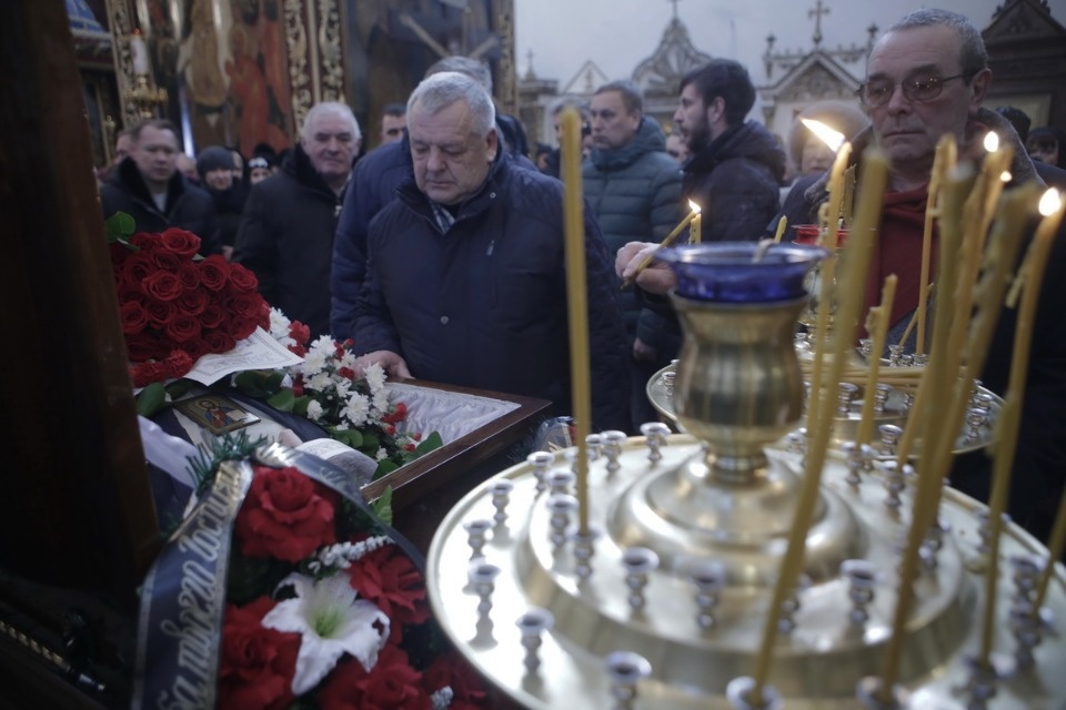 Прощание с Игорем Калашниковым