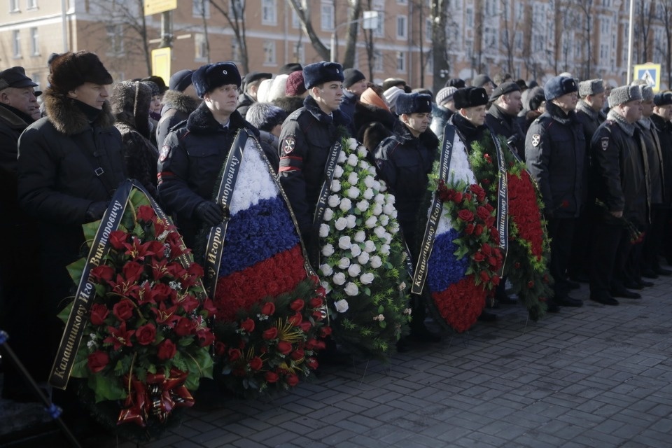 Прощание с Игорем Калашниковым