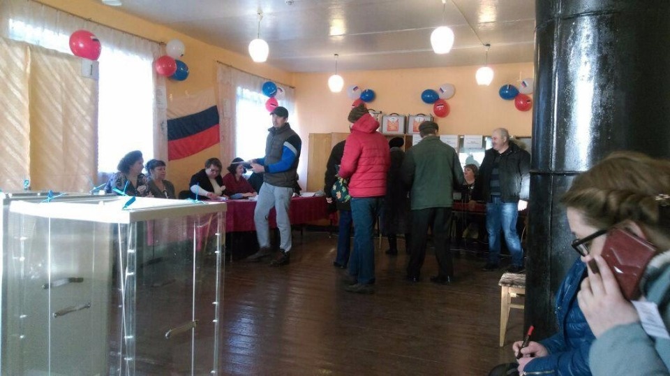 Псковичи голосуют на выборах президента России