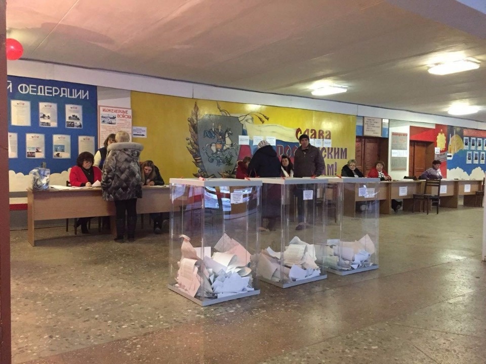 Псковичи голосуют на выборах президента России