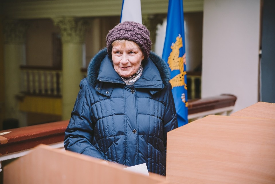 Псковичи голосуют на выборах президента России