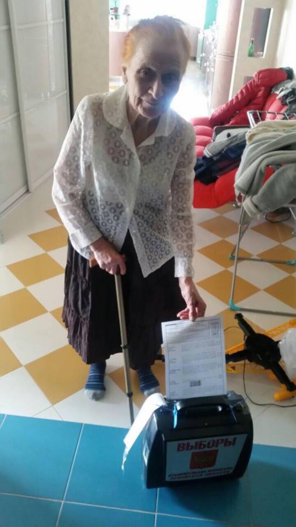 - Мы сделали выбор, а ты?