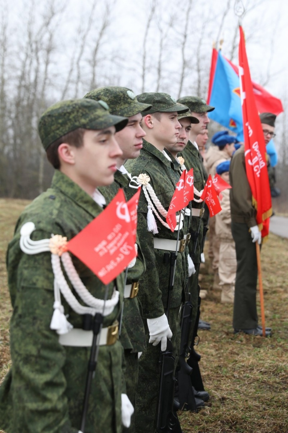 Митинг на горе Соколиха в День воинской славы России. Митинг на горе Соколиха в День воинской славы России.