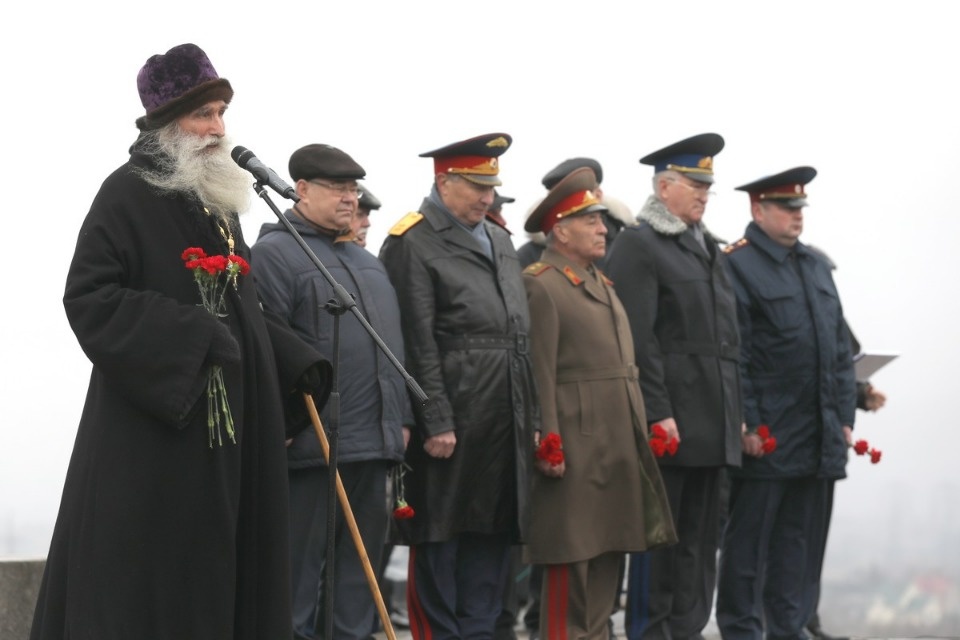 Митинг на горе Соколиха в День воинской славы России. Митинг на горе Соколиха в День воинской славы России.