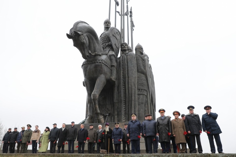 Митинг на горе Соколиха в День воинской славы России. Митинг на горе Соколиха в День воинской славы России.