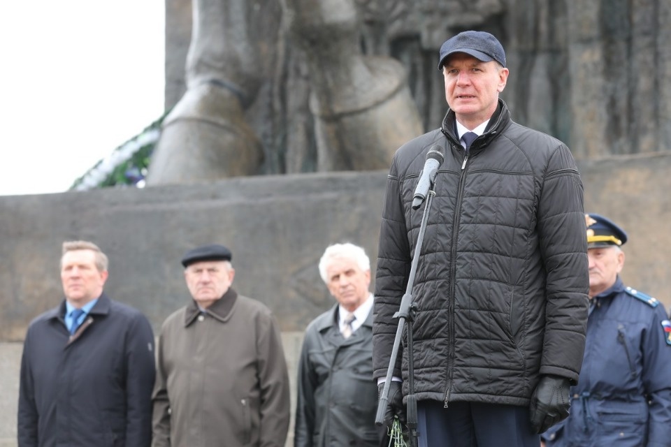 Митинг на горе Соколиха в День воинской славы России. Митинг на горе Соколиха в День воинской славы России.