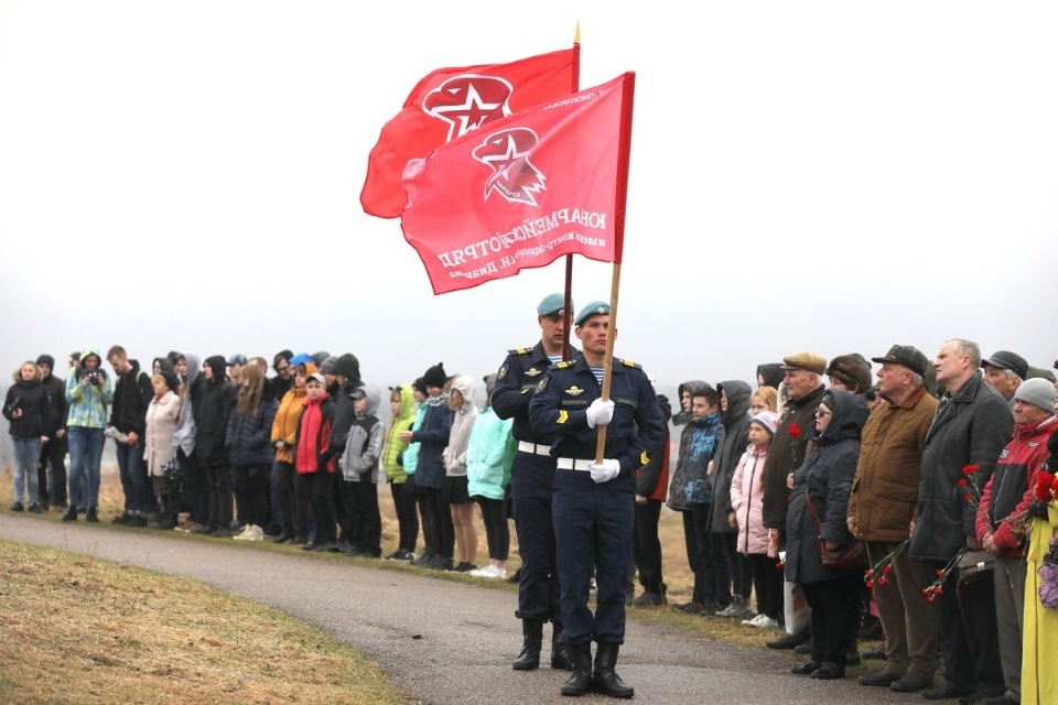 Митинг на горе Соколиха в День воинской славы России. Митинг на горе Соколиха в День воинской славы России.