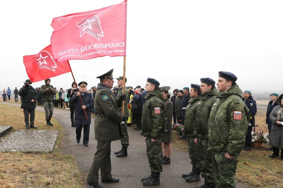 Митинг на горе Соколиха в День воинской славы России. Митинг на горе Соколиха в День воинской славы России.