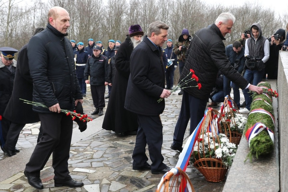 Митинг на горе Соколиха в День воинской славы России. Митинг на горе Соколиха в День воинской славы России.