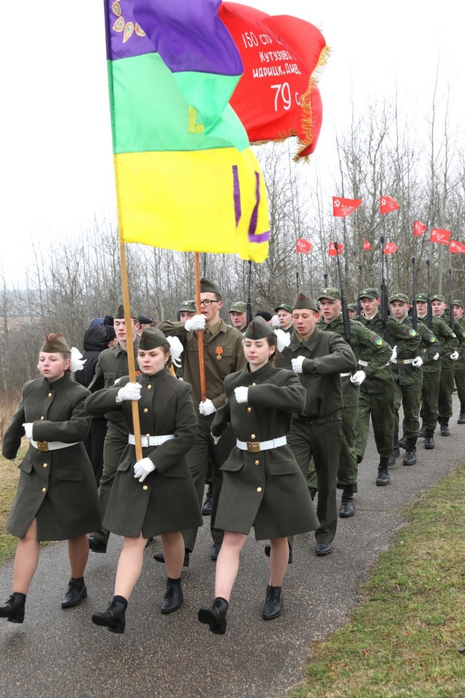 Митинг на горе Соколиха в День воинской славы России. Митинг на горе Соколиха в День воинской славы России.