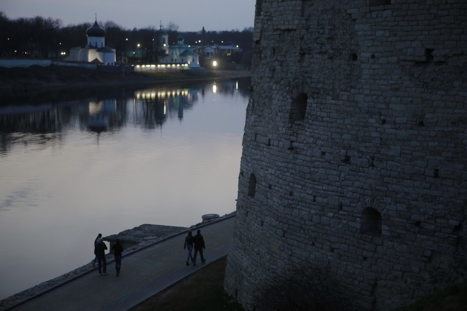 «Ночной забег» в Пскове «Ночной забег» в Пскове