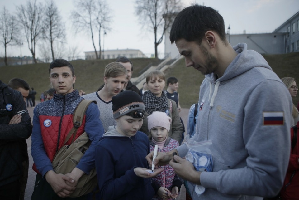 «Ночной забег» в Пскове «Ночной забег» в Пскове