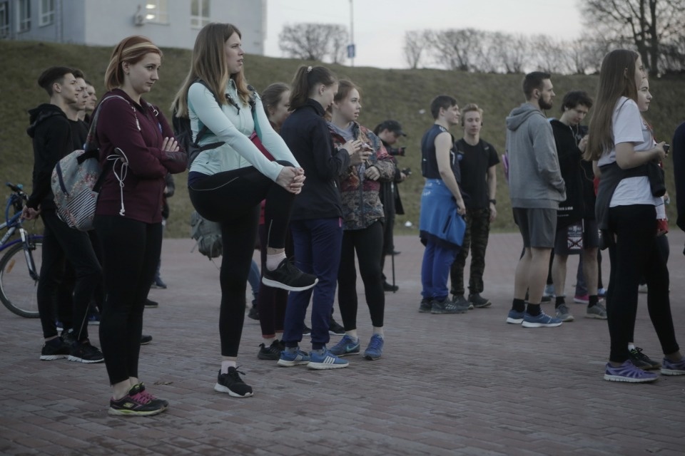 «Ночной забег» в Пскове «Ночной забег» в Пскове
