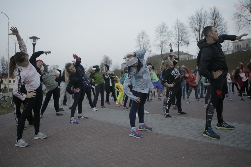 «Ночной забег» в Пскове «Ночной забег» в Пскове