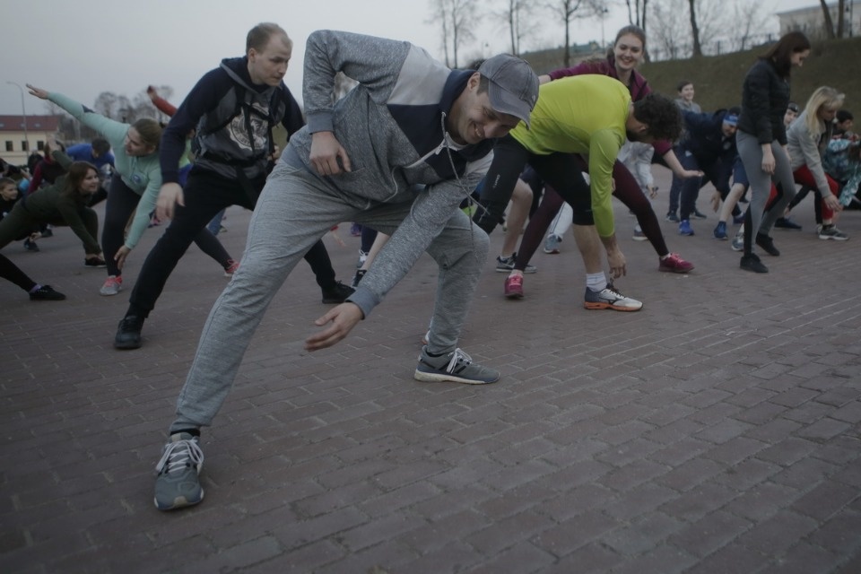 «Ночной забег» в Пскове «Ночной забег» в Пскове