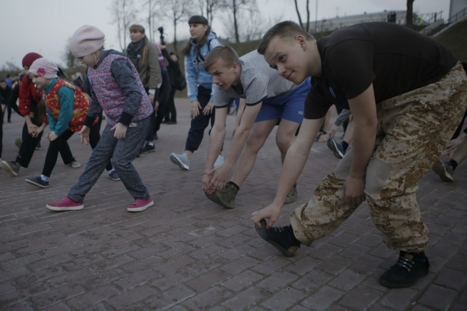 «Ночной забег» в Пскове «Ночной забег» в Пскове