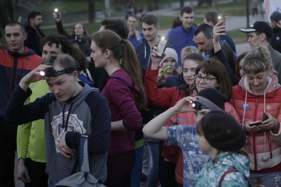 «Ночной забег» в Пскове «Ночной забег» в Пскове