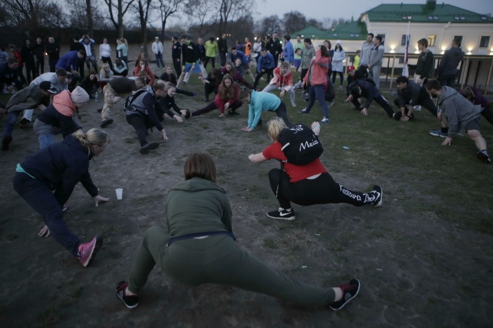 «Ночной забег» в Пскове «Ночной забег» в Пскове