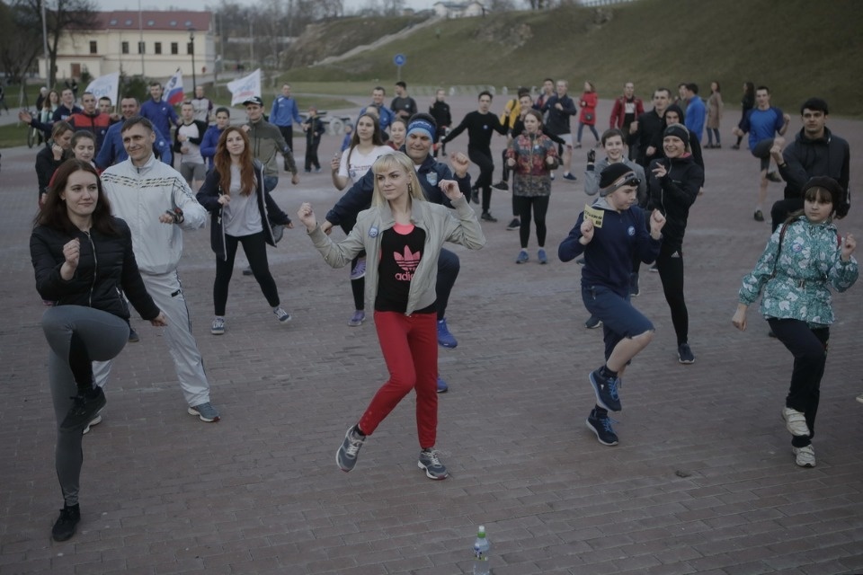 «Ночной забег» в Пскове «Ночной забег» в Пскове