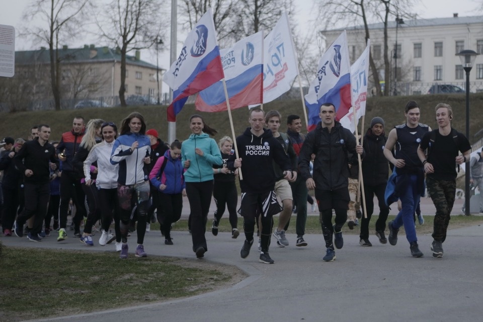 «Ночной забег» в Пскове «Ночной забег» в Пскове