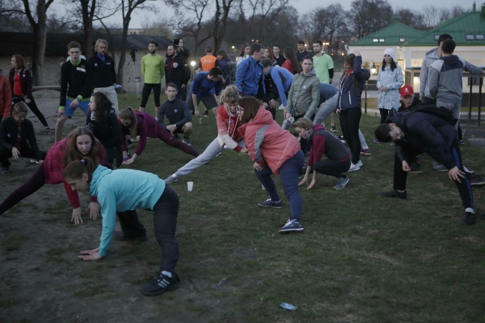 «Ночной забег» в Пскове «Ночной забег» в Пскове