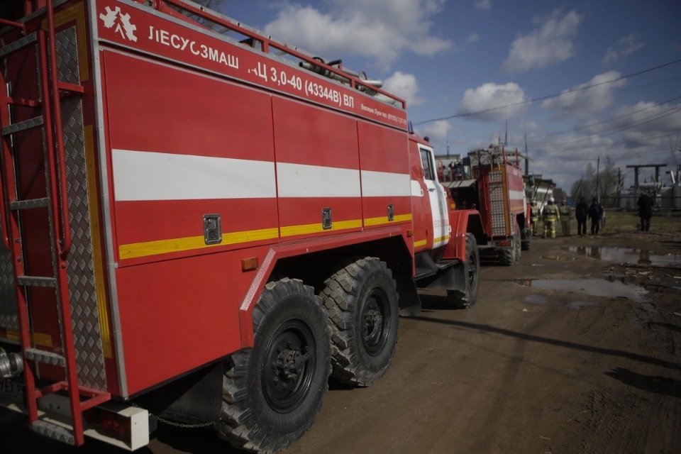 Учения энергетиков в Бежаницком районе.
