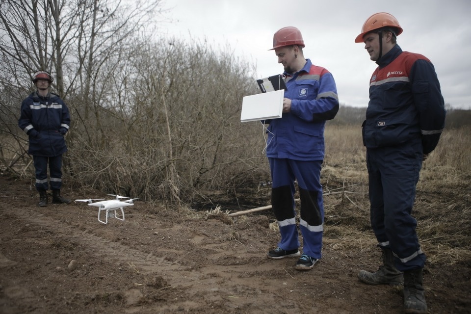 Учения энергетиков в Бежаницком районе.
