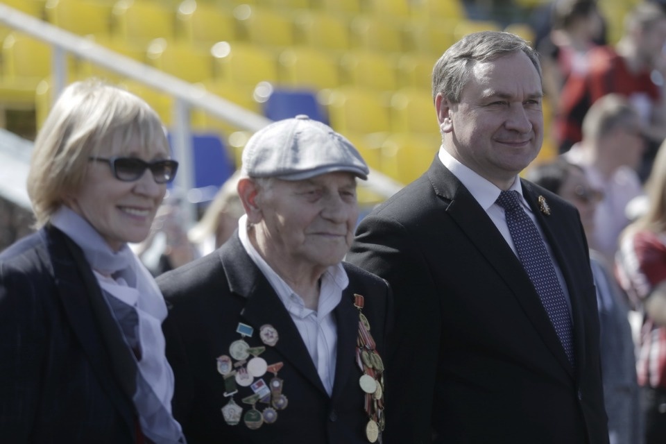 Парад участников эстафеты «Псковской правды» – 2018