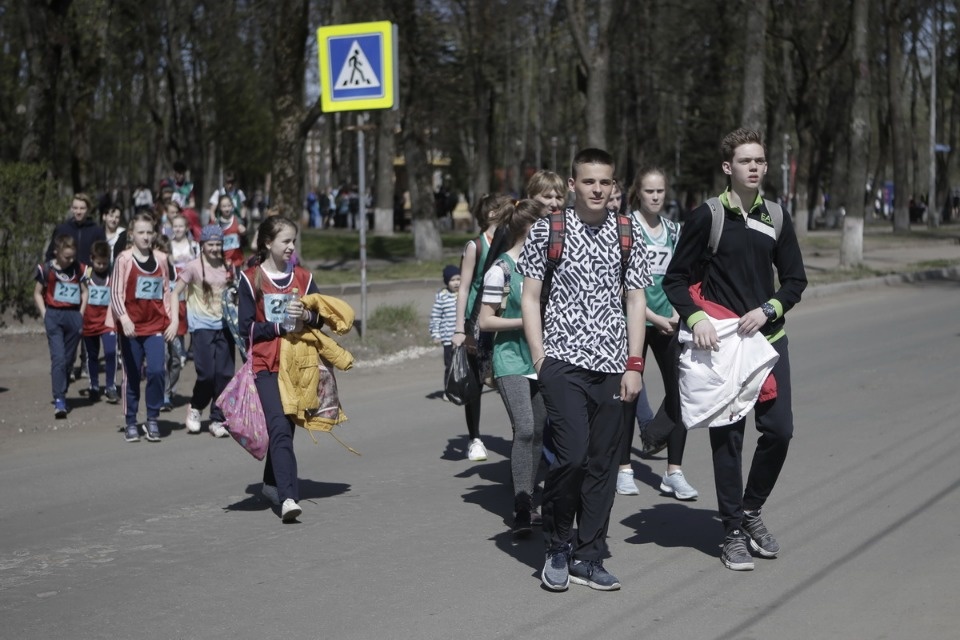 Парад участников эстафеты «Псковской правды» – 2018