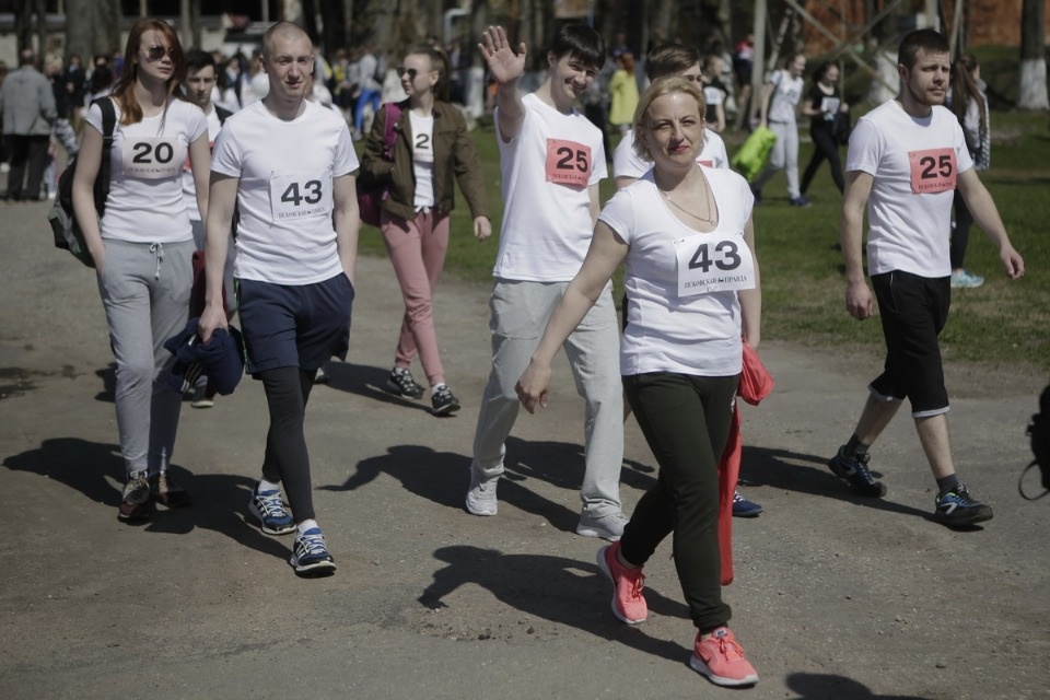 Парад участников эстафеты «Псковской правды» – 2018