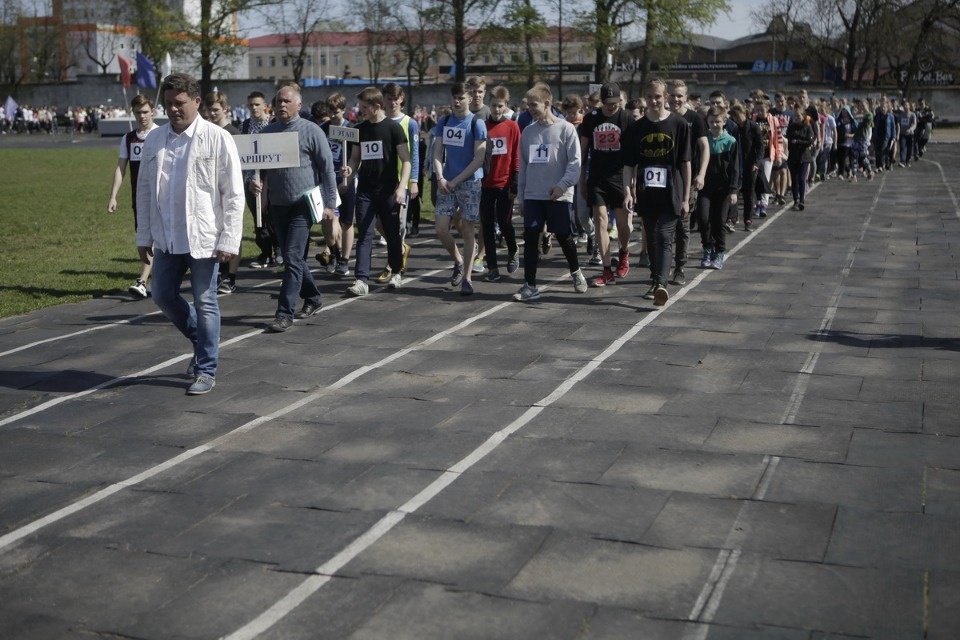 Парад участников эстафеты «Псковской правды» – 2018