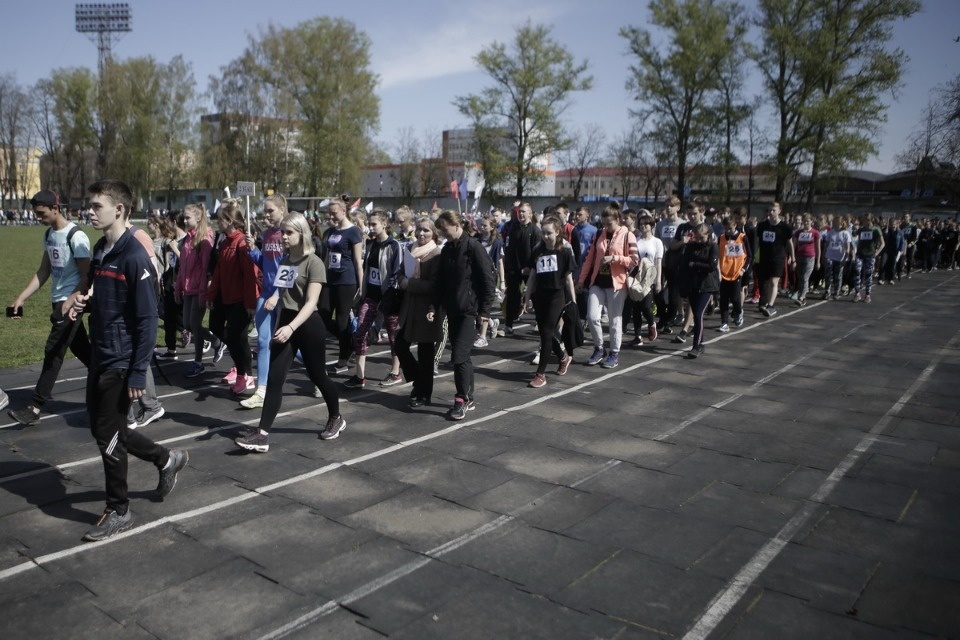 Парад участников эстафеты «Псковской правды» – 2018