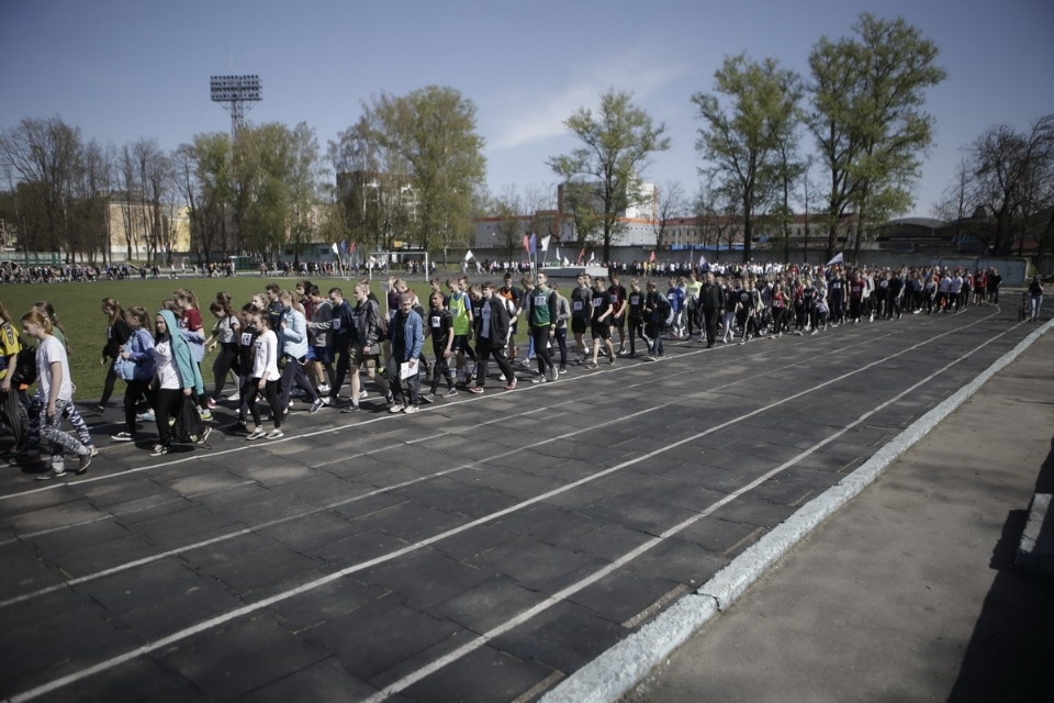 Парад участников эстафеты «Псковской правды» – 2018