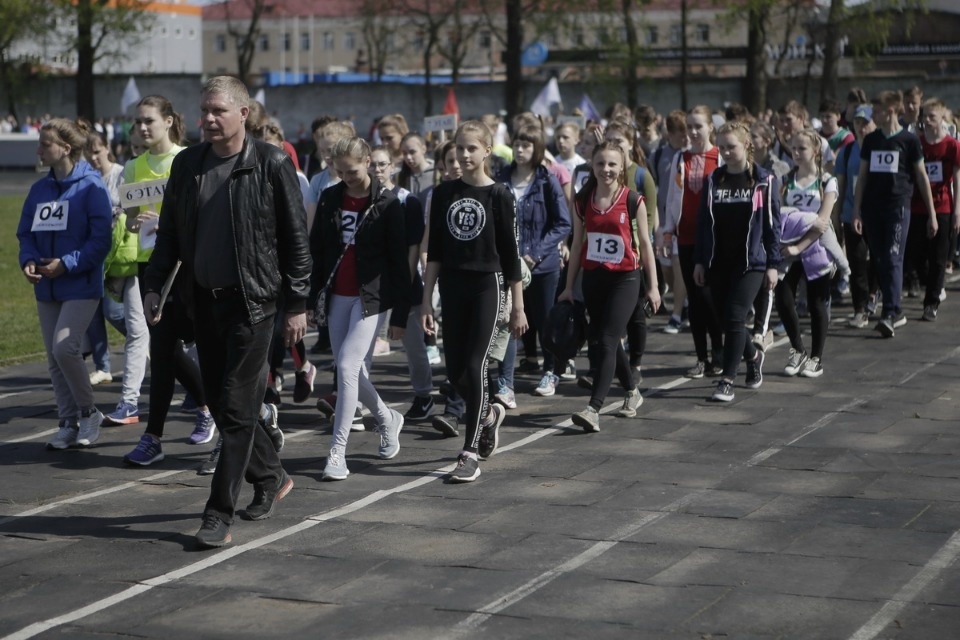 Парад участников эстафеты «Псковской правды» – 2018