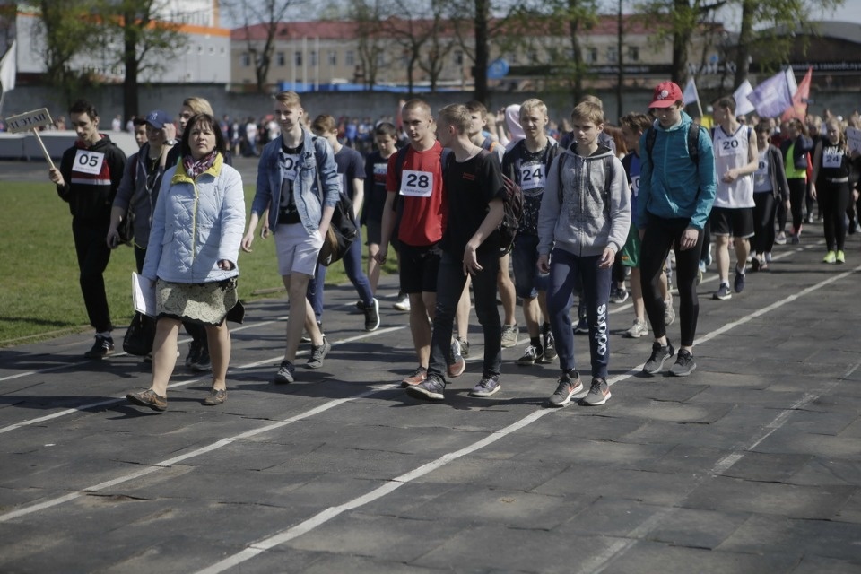 Парад участников эстафеты «Псковской правды» – 2018