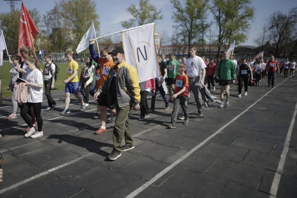 Парад участников эстафеты «Псковской правды» – 2018