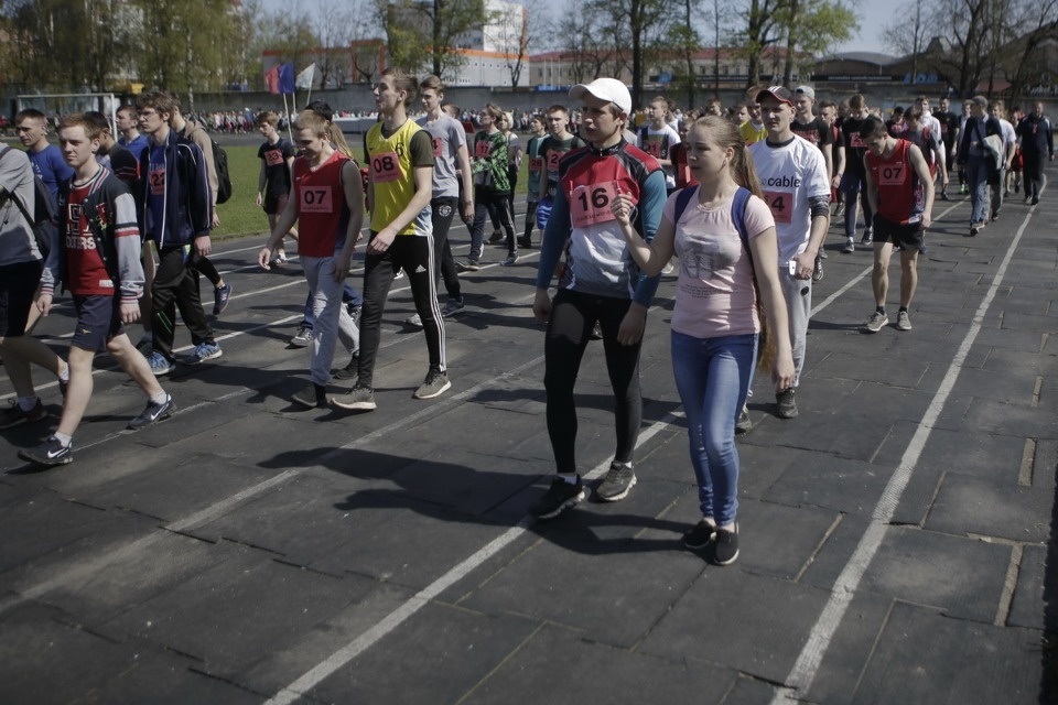 Парад участников эстафеты «Псковской правды» – 2018