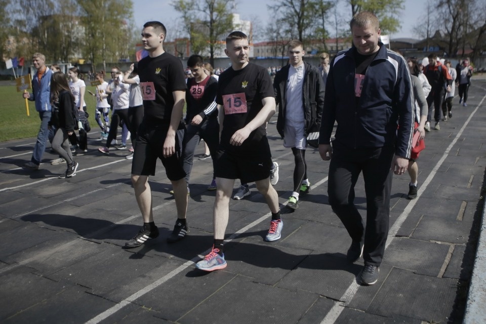 Парад участников эстафеты «Псковской правды» – 2018